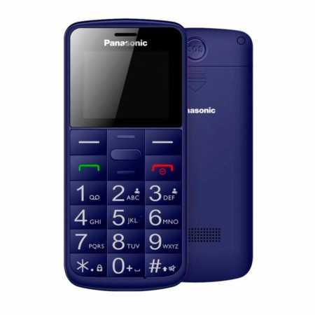 Téléphone portable pour personnes âgées Panasonic KX-TU110 Bleu