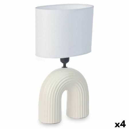 Bordslampa Bro 60 W Vit Keramik 26 x 41 x 15,5 cm (4 antal)