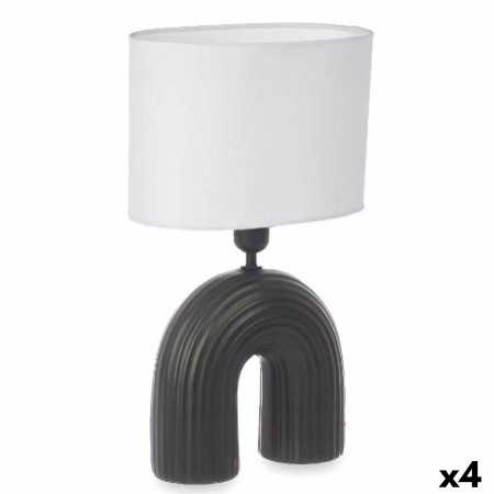 Lampe de bureau Pont 60 W Noir Céramique 26 x 41 x 15,5 cm (4 Unités)