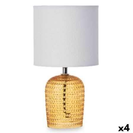 Lampe de bureau Points 40 W Ambre Verre 17 x 31 x 17 cm (4 Unités)