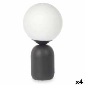 Tischlampe Bold 40 W Weiß Schwarz aus Keramik 15 x 28,5 x 15 cm (4 Stück)