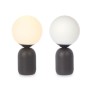 Desk lamp Ball 40 W White Black Ceramic 15 x 28,5 x 15 cm (4 Units)