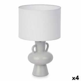 Bordslampa Vas 40 W Grå Keramik 24 x 39,7 x 24 cm (4 antal)