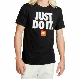 Men’s Short Sleeve T-Shirt Nike JDI VERDIAGE DZ2989 010 Black
