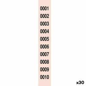 Bandes de numéros de tombola 1-2000 (30 Unités)