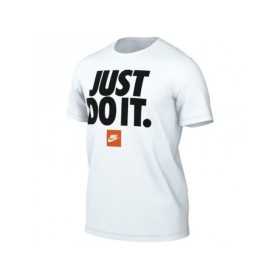 Herren Kurzarm-T-Shirt Nike JDI VERDIAGE DZ2989 100 Weiß