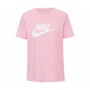 Damen Kurzarm-T-Shirt TEE ESSENTL Nike ICN DX7906 690 Rosa