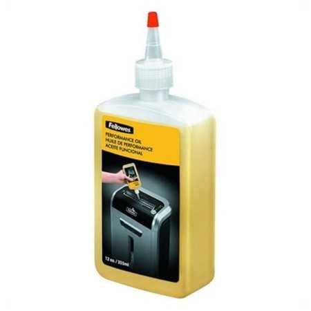 Huile Lubrifiante pour Destructeur de Papier Fellowes 35250 (350 ml) Jaune