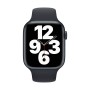 Watch Strap Apple Watch Apple MKUQ3ZM/A Ø 45 mm Black