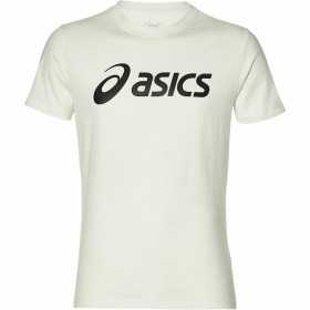 T-shirt med kortärm Herr Asics Big Logo Vit