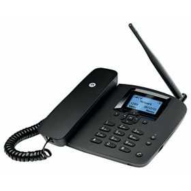 Landline Telephone Motorola Dual Band GSM 2,2" LCD Black