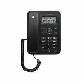 Markkabeltelefon Motorola CT202C Svart