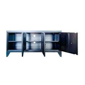 TV-möbler Home ESPRIT Svart Metall 120 x 40 x 58 cm