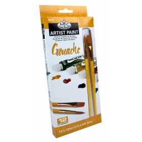 Set för målning med gouache Royal & Langnickel 12 Delar Multicolour 12 ml
