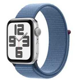 Smartwatch Apple WATCH SE Blau Silberfarben 44 mm