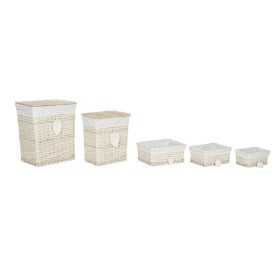 Set of Baskets Home ESPRIT Cream Natural 47 x 35 x 55 cm