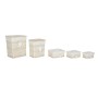 Set of Baskets Home ESPRIT Cream Natural 47 x 35 x 55 cm