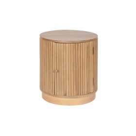 Nightstand Home ESPRIT Natural Paolownia wood MDF Wood 43 x 43 x 48 cm