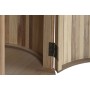 Nachttisch Home ESPRIT natürlich Paulonia-Holz Holz MDF 43 x 43 x 48 cm