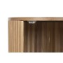 Nachttisch Home ESPRIT natürlich Paulonia-Holz Holz MDF 43 x 43 x 48 cm