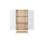 Displayständer Home ESPRIT Rattan Paulonia-Holz 78 x 38 x 158 cm