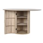 Dining Table Home ESPRIT Natural MDF Wood 120 x 120 x 77 cm