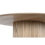 Dining Table Home ESPRIT Natural MDF Wood 120 x 120 x 77 cm