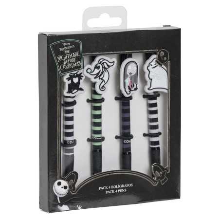 Pennset The Nightmare Before Christmas 4 Delar Svart