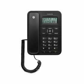 Landline Telephone Motorola CT202 Black (Refurbished A)
