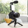 Vloggning Kit med ljus, mikrofon och fjärrkontroll InnovaGoods Plodni 6 Delar (Renoverade B)