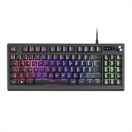 Clavier pour jeu Mars Gaming MKREVO LED RGB Noir