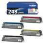 Toner Brother TN248VAL Svart/Cyan/Magenta/Gul (4 antal)