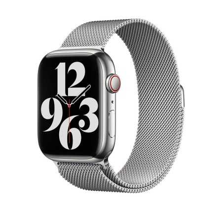 Uhrband Watch 45 Apple MTJR3ZM/A M/L Silberfarben