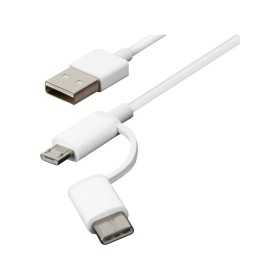 USB-kabel till mikro-USB Xiaomi Vit 30 cm