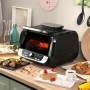 Oljefri Fritös med Grill, Tillbehör och Receptbok InnovaGoods Air Fryer Fryinn 12-in-1 6000 Svart Stål 6 L 3400 W