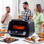 Oljefri Fritös med Grill, Tillbehör och Receptbok InnovaGoods Air Fryer Fryinn 12-in-1 6000 Svart Stål 6 L 3400 W