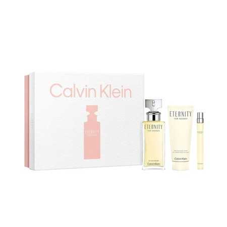 Set mit Damenparfüm Calvin Klein Eternity 3 Stücke