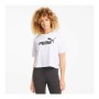 Women’s Short Sleeve T-Shirt Puma Essentials White