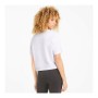 Damen Kurzarm-T-Shirt Puma Essentials Weiß
