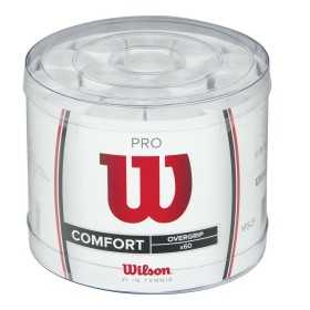 Tennis Übergriffband Wilson Pro 60 Weiß