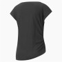 Women’s Short Sleeve T-Shirt Puma Studio Foundation Black