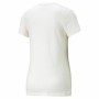 T-shirt med kortärm Dam Puma Vit