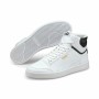 Unisex Casual Trainers Puma Shuffle Mid White