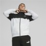 Tracksuit for Adults Puma Power Colorblock Black