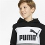 Kinder-Sweatshirt Puma Schwarz