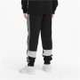 Children's Tracksuit Bottoms Puma Essentials+ Colorblock Black Boys