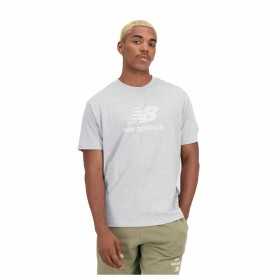 T-shirt med kortärm Herr New Balance Essentials Grå