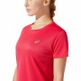 Women’s Short Sleeve T-Shirt Asics Core Crimson Red