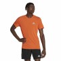 Herren Kurzarm-T-Shirt Adidas X-City Orange