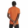 T-shirt med kortärm Herr Adidas X-City Orange